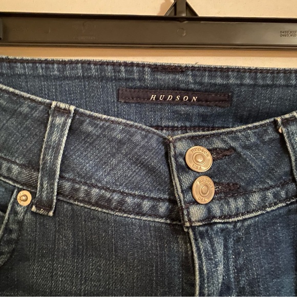 Hudson Medium Blue Bootcut Jeans - Picture 4 of 8